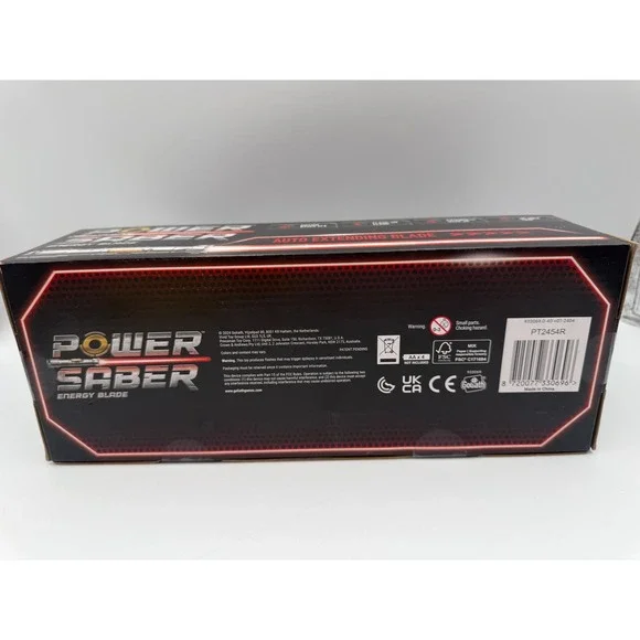 Goliath Power Saber Energy Blade Red Auto Extending Retracting Toy PT2454R NEW - Picture 3 of 4